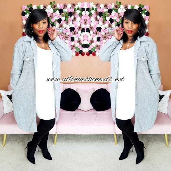 The Comfy Oversized Shacket - Picture 3 of 3